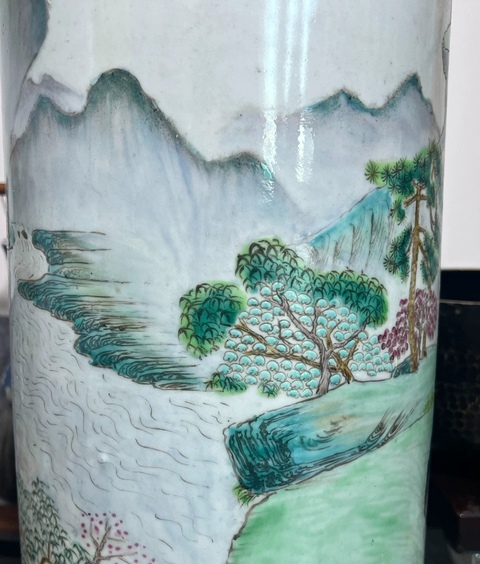 古玩陶瓷箭筒拍賣，當前價格12000元