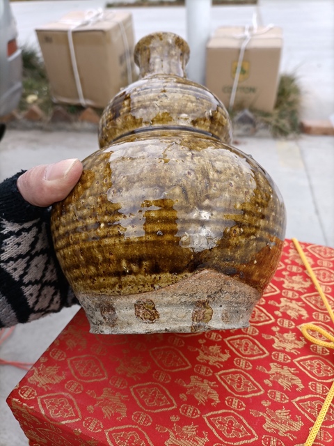 古玩陶瓷葫蘆瓶拍賣，當前價格2600元