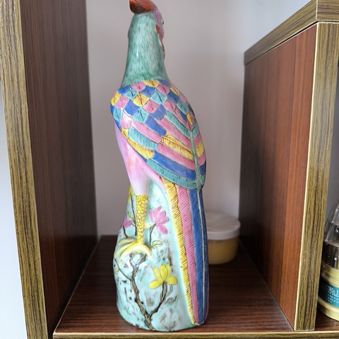 古玩陶瓷清晚期粉彩英明神武拍賣,當前價格2600元