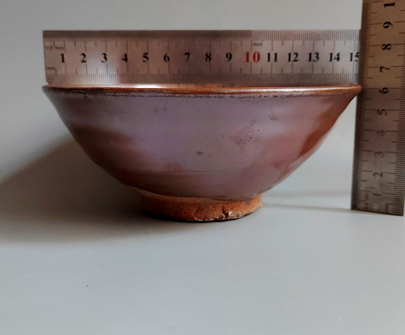 古玩陶瓷明·紫金釉碗拍賣,當前價格800元
