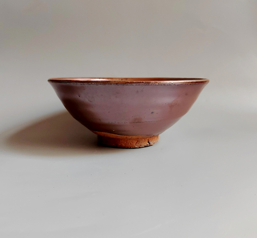 古玩陶瓷明·紫金釉碗拍賣,當前價格800元