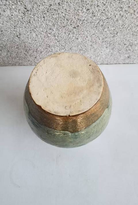 古玩陶瓷綠釉雙系罐拍賣，當前價格999元