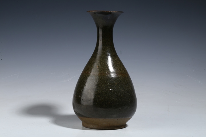 古玩陶瓷明代·茶葉末釉玉壺春瓶拍賣,當前價格4500元
