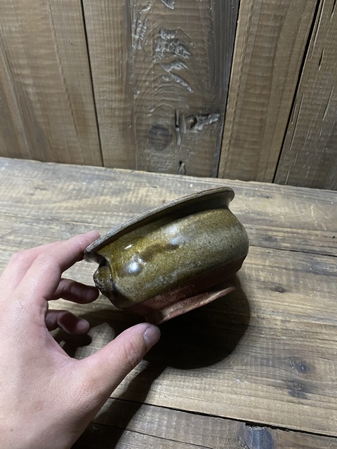 古玩陶瓷福建磁灶窯茶葉末釉香爐拍賣,當前價格680元
