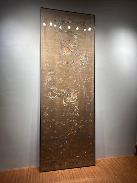 古玩雜項刺繡拍賣,當(dāng)前價格28000元