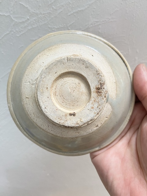 古玩陶瓷五代邢窯白瓷唇口碗拍賣,當前價格1380元
