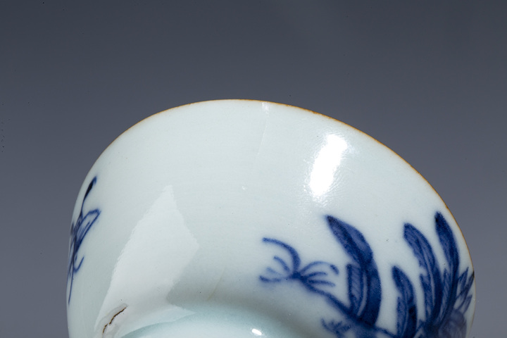 古玩陶瓷·青花嬰戲花蝶紋杯碟
真品鑒賞圖