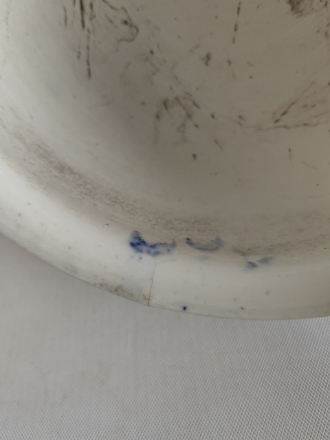古玩陶瓷青花山水詩文香爐拍賣，當前價格850元