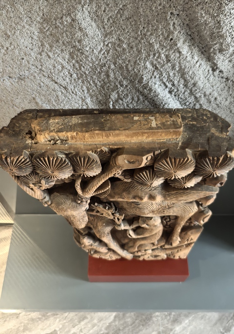 古玩雜項(xiàng)清代喜祿封侯牛腿拍賣，當(dāng)前價(jià)格11888元