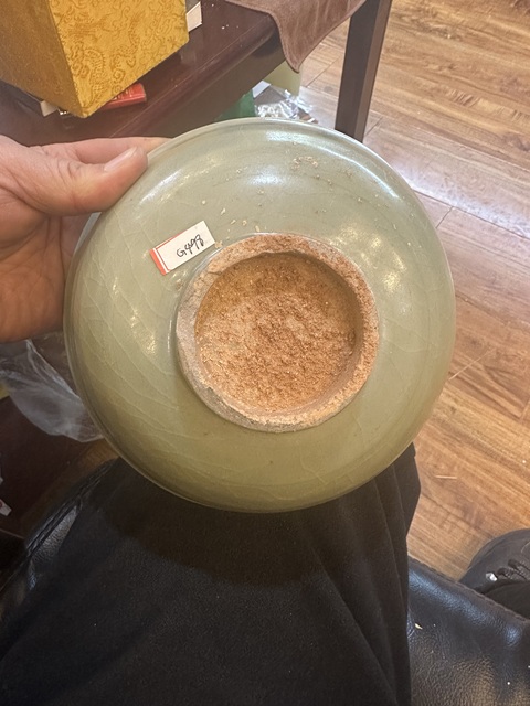 古玩陶瓷龍泉青瓷碗拍賣,當前價格2999元