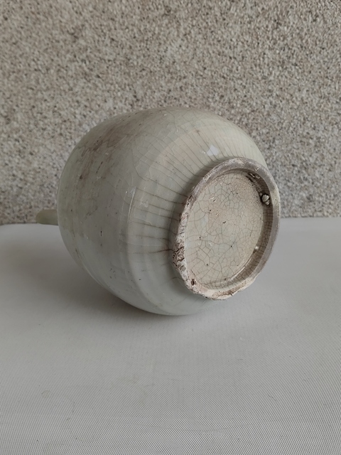 古玩陶瓷青白釉盤口壺拍賣，當前價格850元