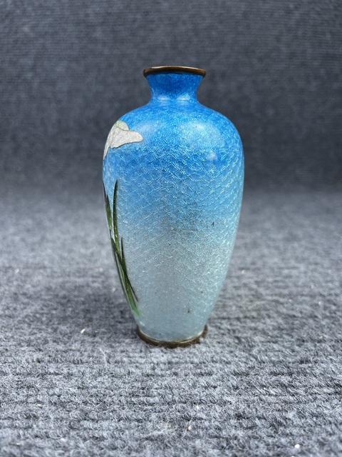 古玩雜項七寶燒花瓶拍賣,當前價格999元