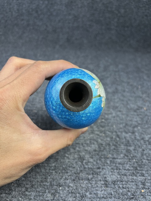 古玩雜項七寶燒花瓶拍賣,當前價格999元
