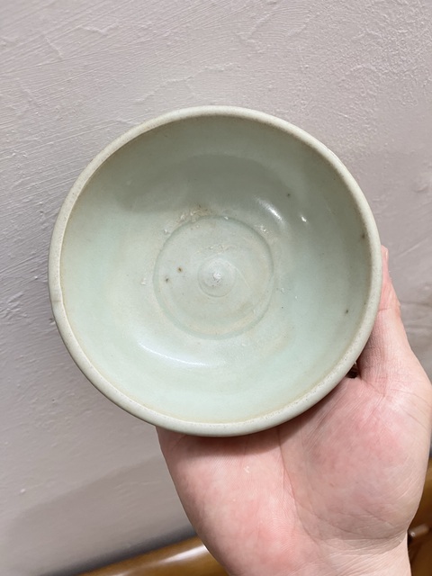 古玩陶瓷明早,龍泉青瓷茶盞拍賣,當(dāng)前價(jià)格1280元