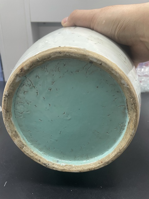 古玩陶瓷清晚期·名家粉彩博古圖詩文羅漢大瓶拍賣,當前價格6800元