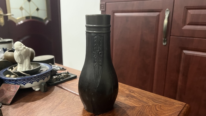 古玩雜項(xiàng)清代銅瓶拍賣，當(dāng)前價(jià)格299元