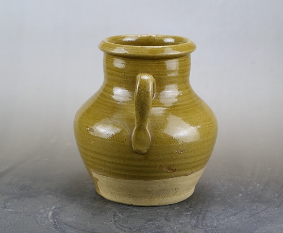 古玩陶瓷精品:明代晚期茶葉末釉雙系瓶拍賣，當前價格1200元