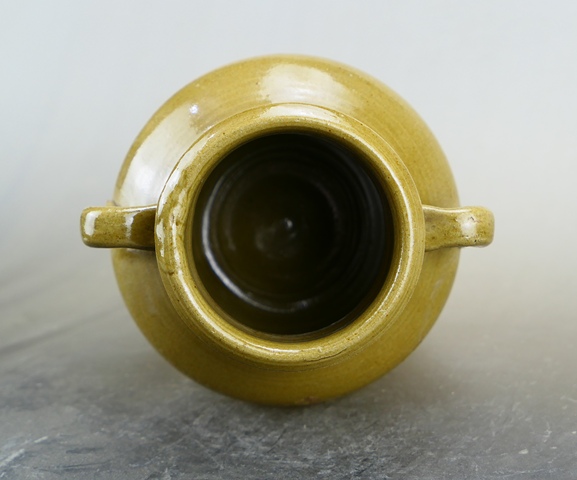 古玩陶瓷精品:明代晚期茶葉末釉雙系瓶拍賣，當前價格1200元