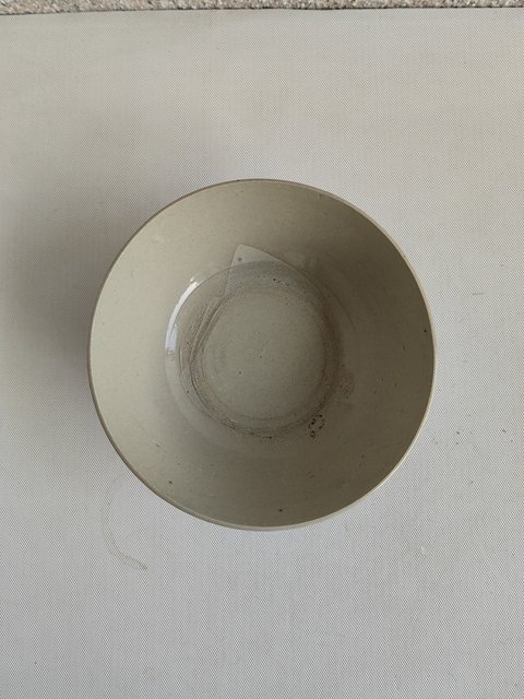 古玩陶瓷青花花卉紋茶碗拍賣，當前價格550元