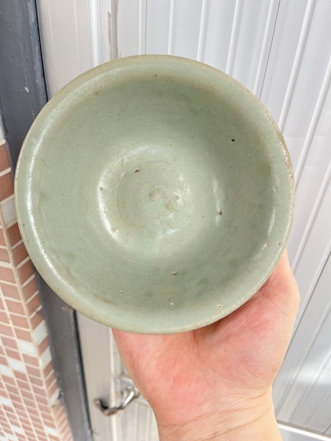 古玩陶瓷元,龍泉青瓷撇口碗拍賣,當前價格1280元