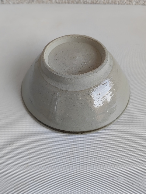 古玩陶瓷青花花卉紋茶碗拍賣，當前價格550元