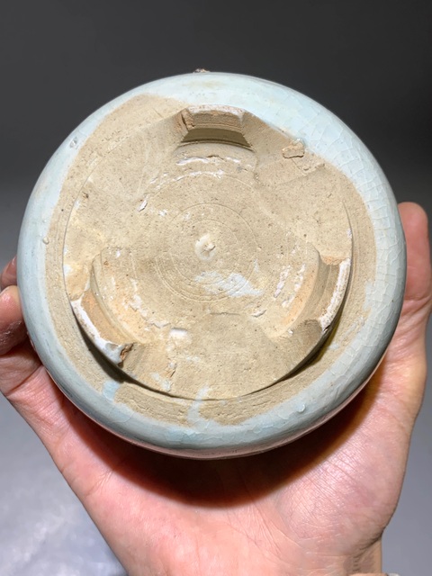 古玩陶瓷元末明初· 影青釉香爐真品鑒賞圖