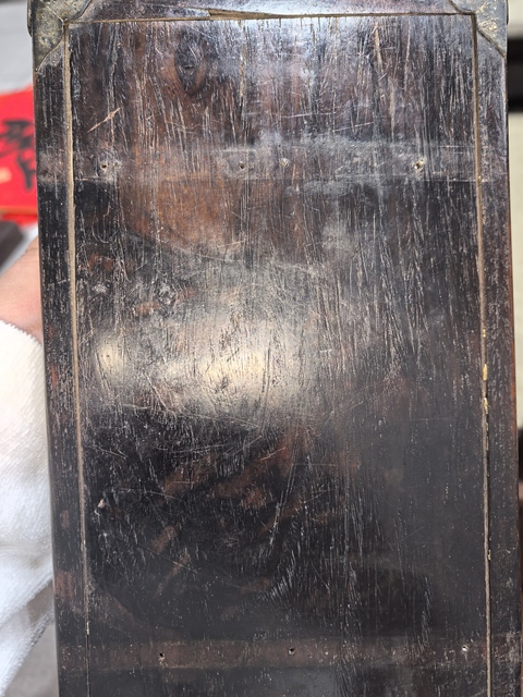 古玩雜項花梨木雕首飾盒真品鑒賞圖