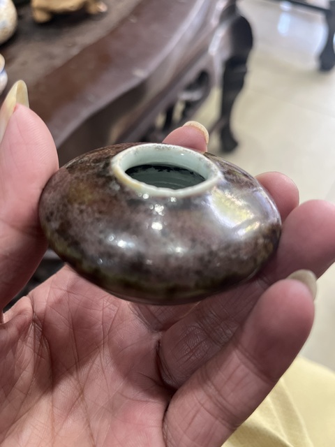 古玩陶瓷水盂拍賣,當前價格6800元