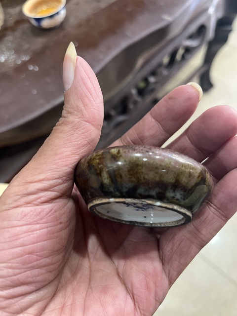 古玩陶瓷水盂拍賣,當前價格6800元