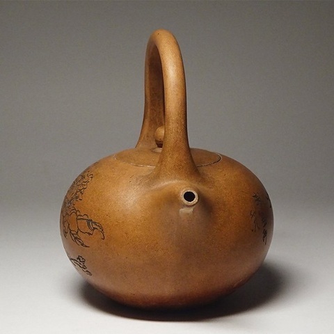 古玩雜項民國 鐵畫軒 段泥紫砂壺拍賣，當(dāng)前價格12000元