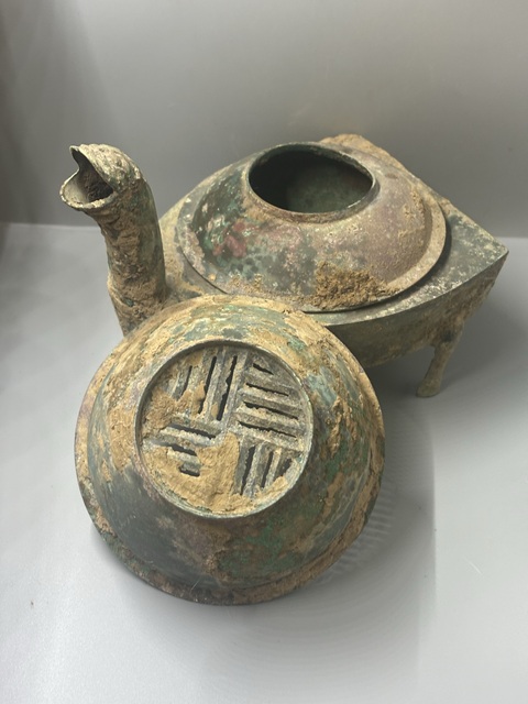 古玩銅器【福澤今時】漢·龜灶拍賣,當前價格8800元