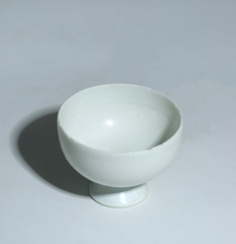 古玩陶瓷湖田窯高足杯拍賣,當前價格18000元