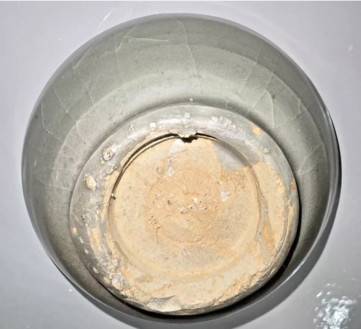 古玩陶瓷元·龍泉青瓷茶碗拍賣,當前價格1500元
