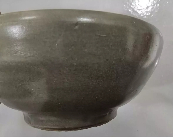 古玩陶瓷元·龍泉青瓷茶碗拍賣,當前價格1500元