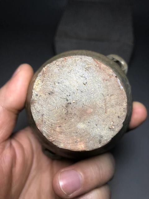 古玩陶瓷唐，越窯青釉雙系罐拍賣，當前價格1200元