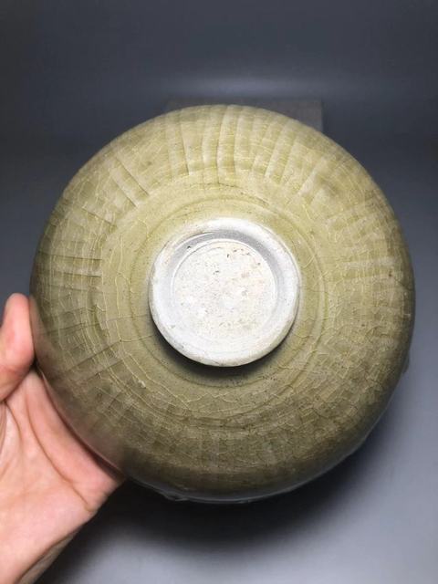 古玩陶瓷宋,珠光青瓷刻花碗拍賣,當(dāng)前價格2000元