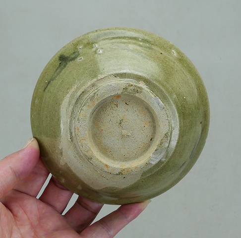 古玩陶瓷稀少:元青花花卉紋茶碗拍賣,當前價格2800元