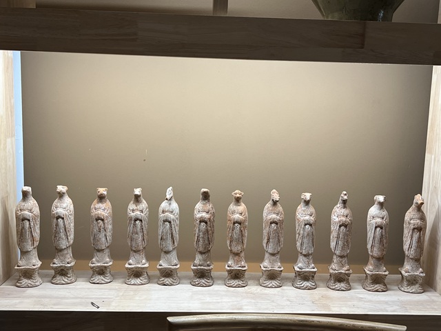 古玩陶瓷隋·十二生肖拍賣，當前價格120000元