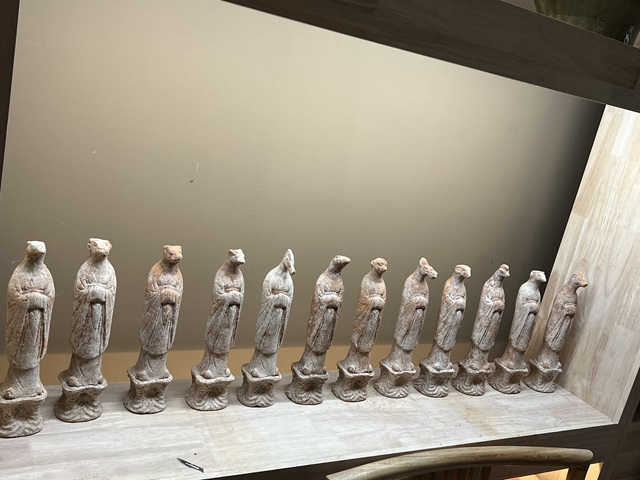 古玩陶瓷隋·十二生肖拍賣，當前價格120000元