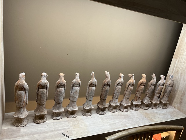 古玩陶瓷隋·十二生肖拍賣，當前價格120000元