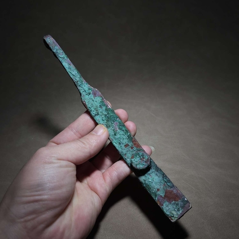 古玩銅器帶鉤真品鑒賞圖