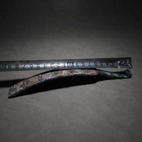 古玩銅器帶鉤真品鑒賞圖