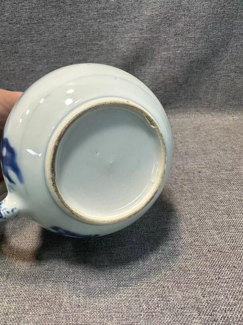 古玩陶瓷康熙青花(西廂記)茶壺拍賣,當前價格11888元