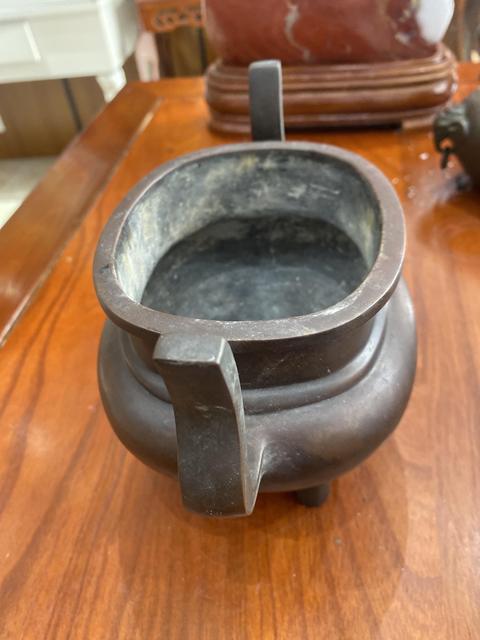 古玩銅器爐子真品鑒賞圖