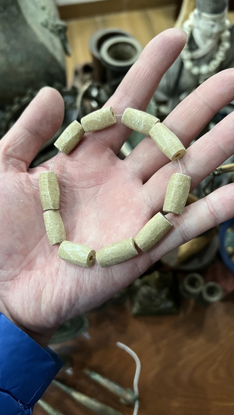 古玩玉器戰國玉珠串拍賣，當前價格499元