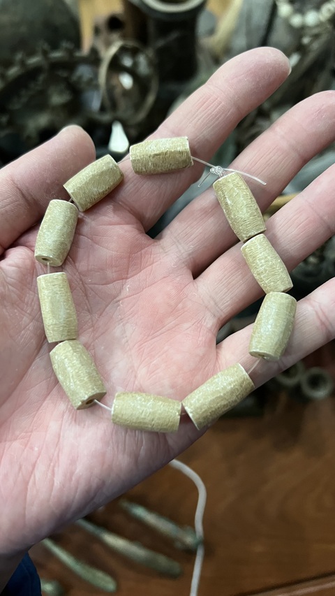 古玩玉器戰國玉珠串拍賣，當前價格499元