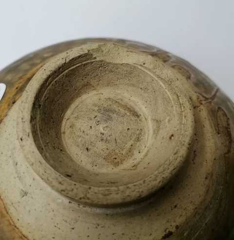 古玩陶瓷金代耀州窯花卉紋碗拍賣,當前價格5000元