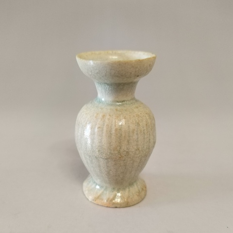 古玩陶瓷（宋代）湘湖窯青白釉小瓶拍賣，當前價格9698元