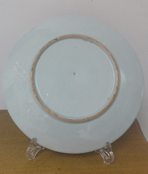 古玩陶瓷花間獅子紋盤拍賣，當前價格1800元