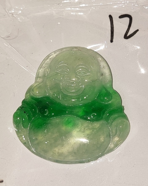 古玩玉器翡翠佛公掛件拍賣，當前價格998元